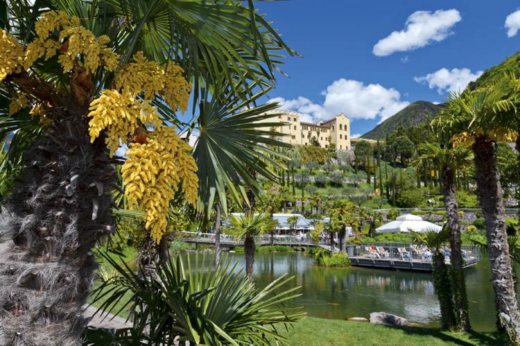 Gärten von Schloss Trauttmansdorff in Meran