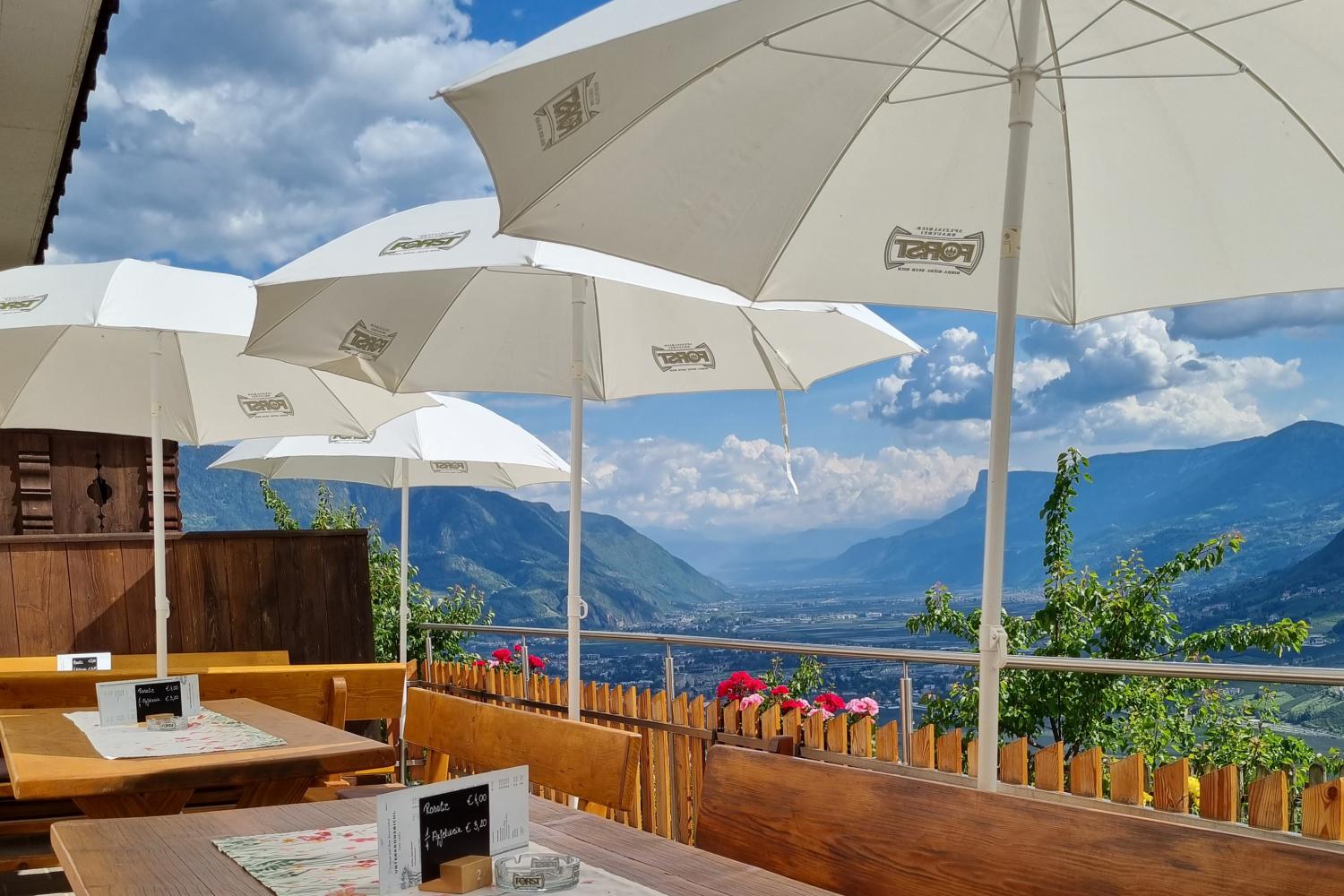 Terrazza soleggiata - Trattoria Unterkronsbichl